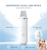 Exfoliateur électrique pour la peau, appareil portable pour éliminer les peaux mortes, machine de gommage pour le visage et le corps, utilisation à domicile, appareil exfoliant pour les soins de la peau