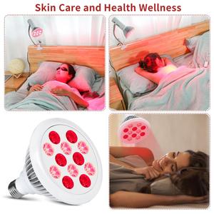 Photon 24W ha condotto il sollievo dal dolore della lampadina della lampada di illuminazione a infrarossi vicino per la terapia della luce E27 del dispositivo rosso lontano medico fisico del muscolo articolare - Product Image 3