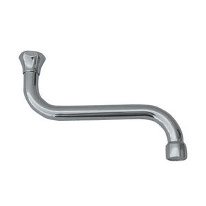 Robinet Mitigeur Mural Thermostatique Artos 25cm pour Lavabo, Monotrou, Finition Brossée, Idéal pour la Maison, le Salon, l'École et l'Hôpital - Product Image 1