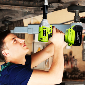 High Torque 320N.m Cordless Impact Wrench <b>Square</b> Driver 18v Wrench Kit for Car Repair and House Use FH-8521B Car Engine Repair K - Product Image 5