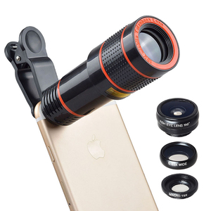 Objectif pour téléphone portable, téléphone photo détachable, télescope de <span class=keywords><strong>Selfie</strong></span>, Fisheye, <span class=keywords><strong>4</strong></span> en 1 - Product Image 5