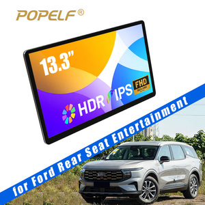 Venta al por Mayor de Pantalla de Entretenimiento para Asientos Traseros de 13.3 Pulgadas, Compatible con Niños, Sincronización de Pantalla, Dos Películas Diferentes, Sin Bloqueo Regional, para Denza, BMW, BYD, Trumpchi - Product Image 1