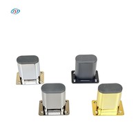Pied de meuble en fer Jiashida, support robuste de 100 mm pour canapé, maison, bureau, hôtel, appartement et salon, avec installation facile
