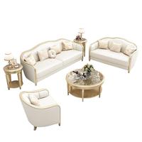 Juego de Sofás de Cuero Genuino Modelo Nuevo JINS, Precio Económico, Muebles al por Mayor para Uso Doméstico y Escolar, Sofás Elegantes para Sala de Estar