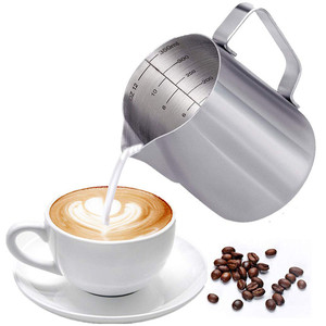 <span class=keywords><strong>Amazon</strong></span> vente chaude Café Expresso Pichet À <span class=keywords><strong>Lait</strong></span>/En Acier Inoxydable <span class=keywords><strong>Lait</strong></span> Jup Mousse Pichets Durable Carafe <span class=keywords><strong>Mousseur</strong></span> À <span class=keywords><strong>Lait</strong></span> - Product Image 1