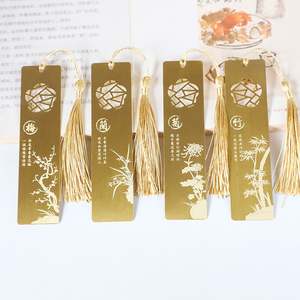 Marque-page en métal doré, crochet portable, garde-page pour clubs de lecture - Product Image 6