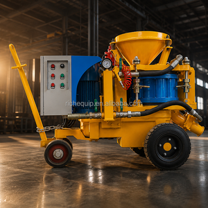 เครื่องพ่นปูนฉาบแห้งแบบปรับความเร็วได้ RZ-9ER สำหรับซ่อมแซมผนังเตาเผา หม้อไอน้ำ และอุปกรณ์ทนไฟ - Product Image 6