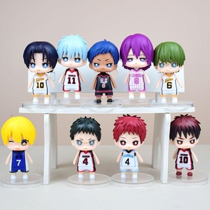 Ensemble de figurines d'anime en PVC, figurines Kuroko Basketball, figurine modèle jouet, poupée, mini figurine d'anime, 9 pièces - Product Image 1