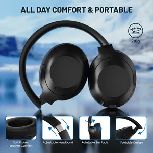 Attack Shark G300 foldable wireless gaming headset 5.3 high definition stereo active noise reduction sports DJ - Product Image 3