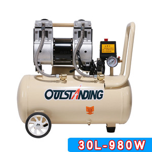 <b>Small</b> Silent Oil-free Rocking Piston High Portable 3.92KW 120L Lower Noise Movable Blowing Dust Air <b>Pump</b> - Product Image 6