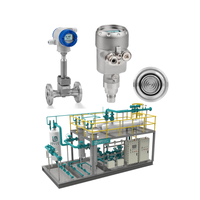 Dérailleur de commutation de soupape avec un débitmètre à vortex KROHNE OPTISWIRL 5080 et un transmetteur de pression OPTIBAR PM 5060.