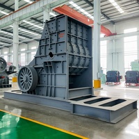 Concasseur à marteaux à double rotor à rotation bidirectionnelle, à haut rapport de concassage, pour la préparation des agrégats