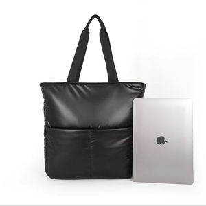 Sac à main hobo matelassé doré grande capacité pour femme, sac messager décontracté, fermeture éclair, automne hiver, mode - Product Image 3