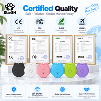 Nouveau traceur Bluetooth anti-perte en forme de chat, balise de localisation intelligente pour collier de chien ou de chat, clés, portefeuille, sac, alarme bidirectionnelle ISearching