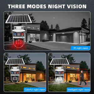 Açık 4G 6MP güneş WiFi kablosuz kamera IP Alarm itin 10x optik Zoom PTZ hareket izleme Mini dahili pil açık kullanım - Product Image 5