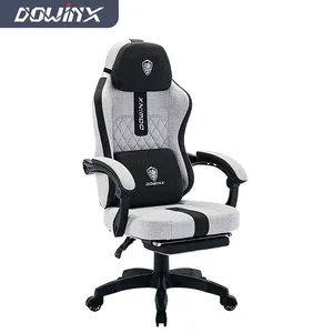 זול מכירה חמה עיצוב חינם מדגם מחיר טוב סיטונאי כיסא משחקים סילה גיימינג כיסא משרדי עם הדום לרגליים