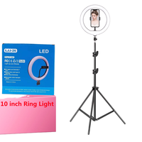 Lampe Annulaire Mobile Hendefe 10W USB avec Trépied pour Maquillage et Photographie