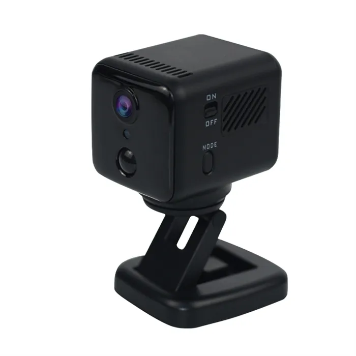 Ct101 mini câmera ip wi-fi sensor, com 2000mah bateria visão noturna dvr dv pequena câmera de vídeo, detecção de movimento pir