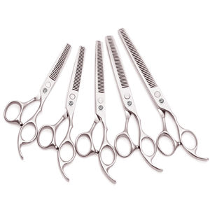 Gunting pangkas rambut baja Jepang, gunting salon profesional, baja Jepang, pisau tajam, pegangan ergonomis, penipis tegangan dapat disesuaikan Z1006 - Product Image 3