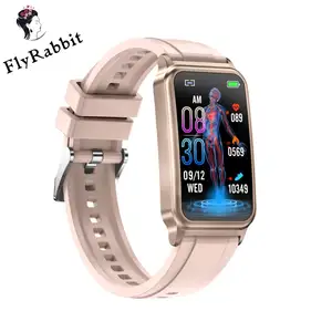 Flyrabbit 2024 Square 1.47 inch HD touch screen G08 Smart Watch with music player app market NFC BT call AI dial bracelet watch