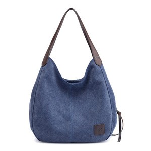 Fashion Casual Women's <b>Large</b> Capacity Vintage <b>Canvas</b> <b>Bag</b> With Daily Travel Shoulder <b>Bag</b> Wear-resistant - Product Image 1