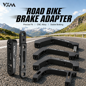 Adattatore per Freno a Disco Bici VXM, Montaggio di Alta Precisione in Lega di Alluminio Anodizzato, Ricambi Anteriori e Posteriori - Product Image 1