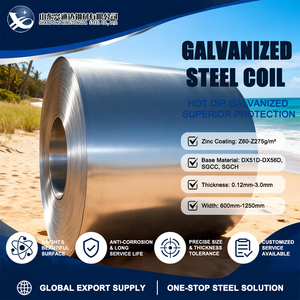 Z275 G/sqm CS Type a Skin Passed 0.25mm 762mm ID 610mm Galvanized Steel Coil with Excellent Corrosion Resistance - Product Image 1