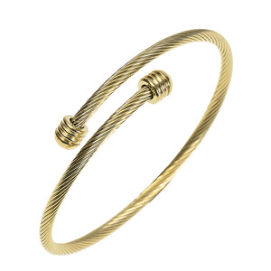 2020 à la mode en acier inoxydable <span class=keywords><strong>fil</strong></span> corde réglable <span class=keywords><strong>bracelet</strong></span> - Product Image 3