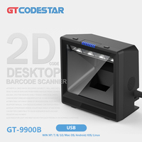 Módulo Escáner de Inventario Automático con Sensor GTCODESTAR GT-9900B OEM ODM, Escáner de Código de Barras y Código QR 2D con Cable para Supermercado