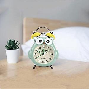 Réveil pour enfants mignon en forme de hibou, cadeau promotionnel d'entreprise, sans <span class=keywords><strong>tic</strong></span>-<span class=keywords><strong>tac</strong></span> - Product Image 4