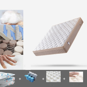 Nệm lò xo cao cấp hiện đại, êm ái, đệm mút hoạt tính gel làm mát mật độ cao, dành cho khách sạn, căn hộ - Product Image 6