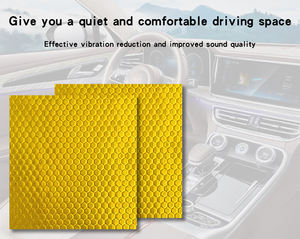 Feuilles d'<span class=keywords><strong>insonorisation</strong></span> de véhicule Deadener butyle auto-adhésif pour l'isolation des vibrations thermiques du plancher du coffre de portes - Product Image 5
