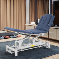 Haute qualité 5 sections électrique plinthe médicale physio chiropratique table cosmétique lit de traitement CY-C110