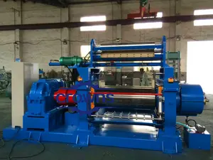 XK-450 Automatic Stock Blender 2 Roll Open Mixing Mill / Rubber Open Mixing Mill / Rolling Mill