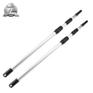 Precio de fábrica Cepillo de <span class=keywords><strong>tubo</strong></span> <span class=keywords><strong>flexible</strong></span> Suministros de limpieza 1,2 metros Poste de <span class=keywords><strong>aluminio</strong></span> ligero - Product Image 1