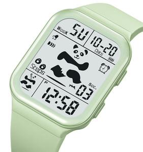 Skmei 2216 Kung Fu Panda montres numériques en plastique hommes unisexe étanche jeunes gens Sport <span class=keywords><strong>montre</strong></span> grand numéro fantaisie <span class=keywords><strong>montre</strong></span>-bracelet garçon - Product Image 5