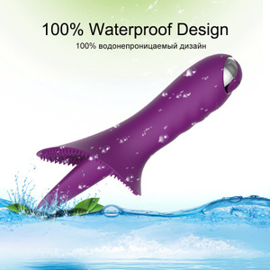 Vibrator Dildo silikon wanita, mainan seks Vibrator klitoral orgasme wanita, sikat payudara getaran g-spot, Vibrator Dildo silikon - Product Image 4