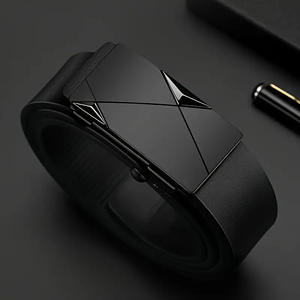 Ceinture décontractée tendance à boucle automatique réglable, sans couture, légère et luxueuse pour jeunes – Vente chaude transfrontalière - Product Image 2