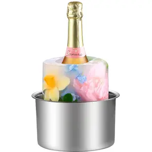 Moule à glace pour seau à champagne refroidisseur de bouteille de vin bricolage