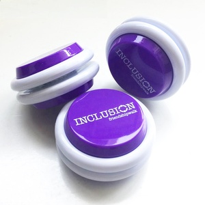 Yo-Yo de Juguete de Plástico PS Ecológico, Divertido, en Colores Rojo, Blanco y Negro, con Logotipo Personalizado, Marca <span class=keywords><strong>Bocho</strong></span>, Modelo B-FS005, para Promoción - Product Image 4