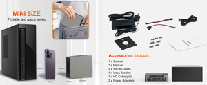 Nuovo Mini PC di 12a/13a generazione per <span class=keywords><strong>Gaming</strong></span> Core I7 1360P I5 1340P 64GB DDR5 RAM NVME HD + DP + TPC 4K <span class=keywords><strong>Computer</strong></span> Desktop - Product Image 6