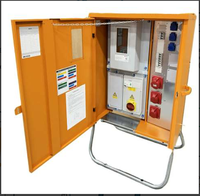 Boîtier de distribution électrique sur pied en acier personnalisé IP54, modèle Zhongyong ZYXM