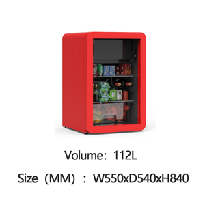 Refrigerador <span class=keywords><strong>Vintage</strong></span> de Fábrica con Diseño Personalizado, Mini Refrigerador Eléctrico/a Gas, Portátil, de Plástico, para Hogar, Auto, Hotel - Product Image 5