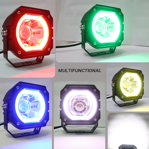 Barre lumineuse LED RGB 4 pouces pour UTV <span class=keywords><strong>Jeep</strong></span> <span class=keywords><strong>Wrangler</strong></span> JK Tundra Jimny Highlander F-150 Can-Am X3 Maverick - Product Image 2