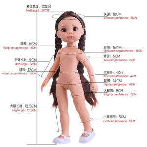 <span class=keywords><strong>Prix</strong></span> d'usine – Poupée Reborn américaine de 12 pouces en vinyle souple, style petite fille, jouet DIY pour les 4-6 ans - Product Image 2