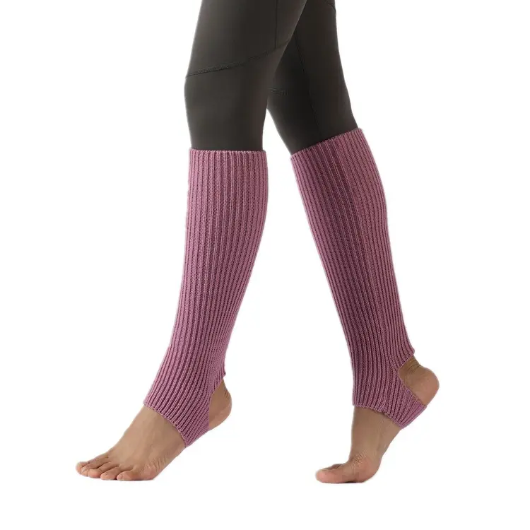 IDS-funda de lana para piernas de Ballet para adultos, protector de tejido cálido para pies y yoga