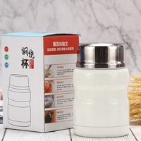 Thermo à soupe TY 500ml pour aliments chauds pour enfants adultes pot à nourriture thermo avec cuillère pliante récipient à déjeuner isolé sous vide pour l'école