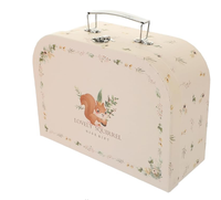 Carton d'emballage de produits mignons haut de gamme pour bébés à impression numérique Boîte cadeau de valise en papier personnalisée au design personnalisé pour enfants
