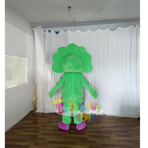 Top vente violet <span class=keywords><strong>Barney</strong></span> et ami Costume de mascotte de dessin animé Dragon vert à vendre - Product Image 3