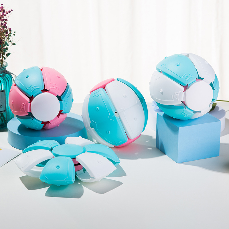 Мячи-Спиннер в виде летающей тарелки, волшебные игры в НЛО, мячи Phlat, мяч с прыжками на вентиляции, интерактивная игрушка для родителей и детей M3524